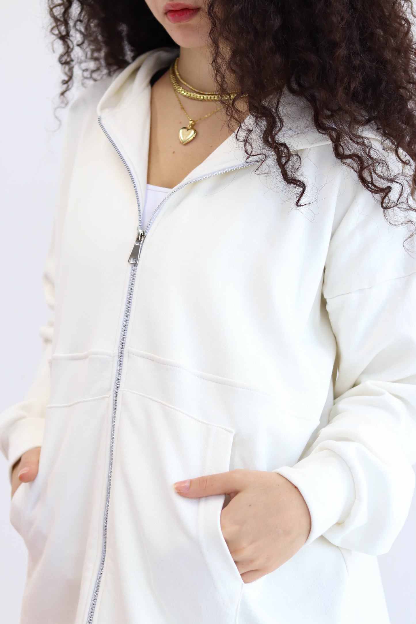 The All-Day Cozy Coat- Off-white