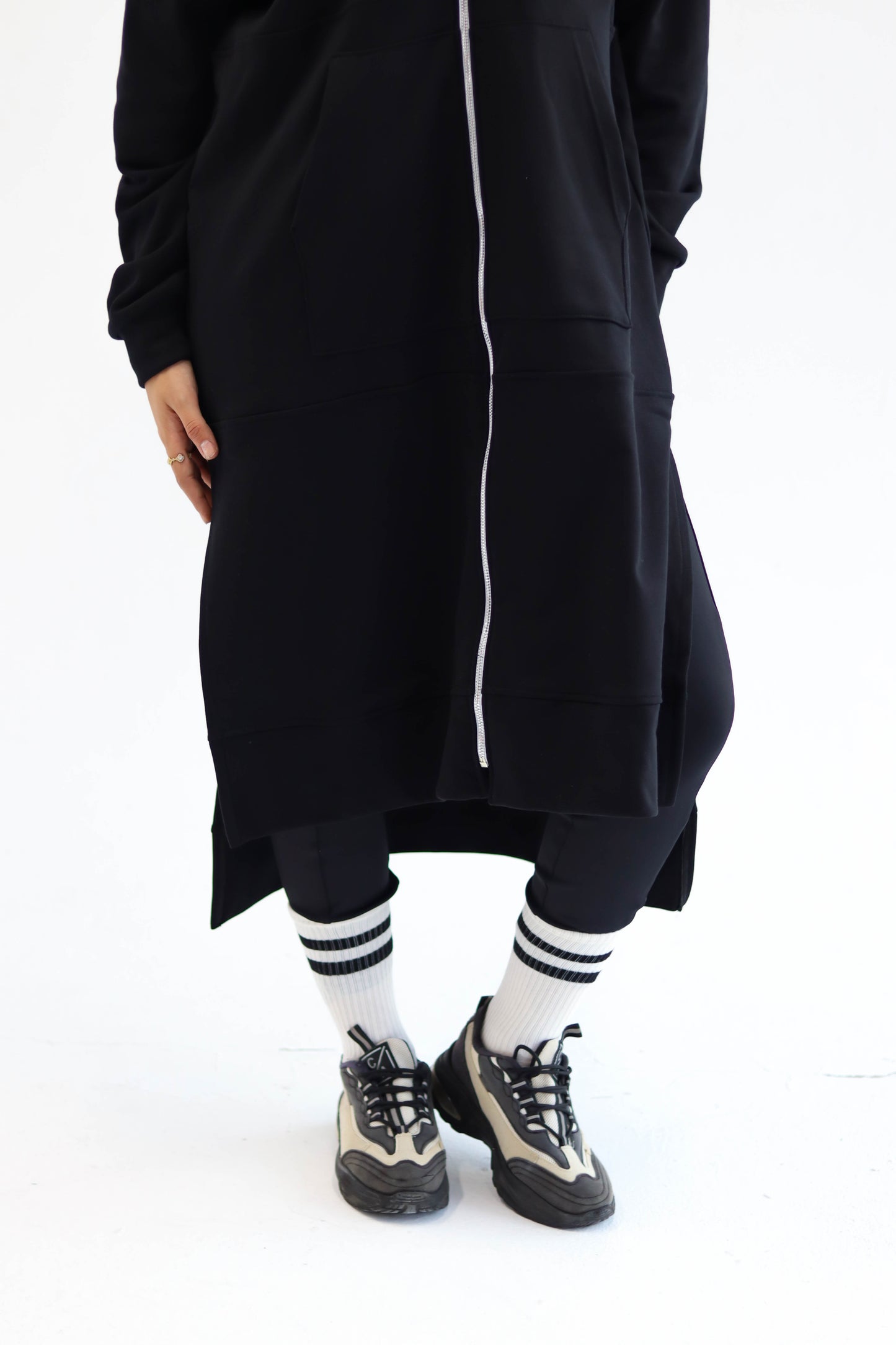 The All-Day Cozy Coat - Black
