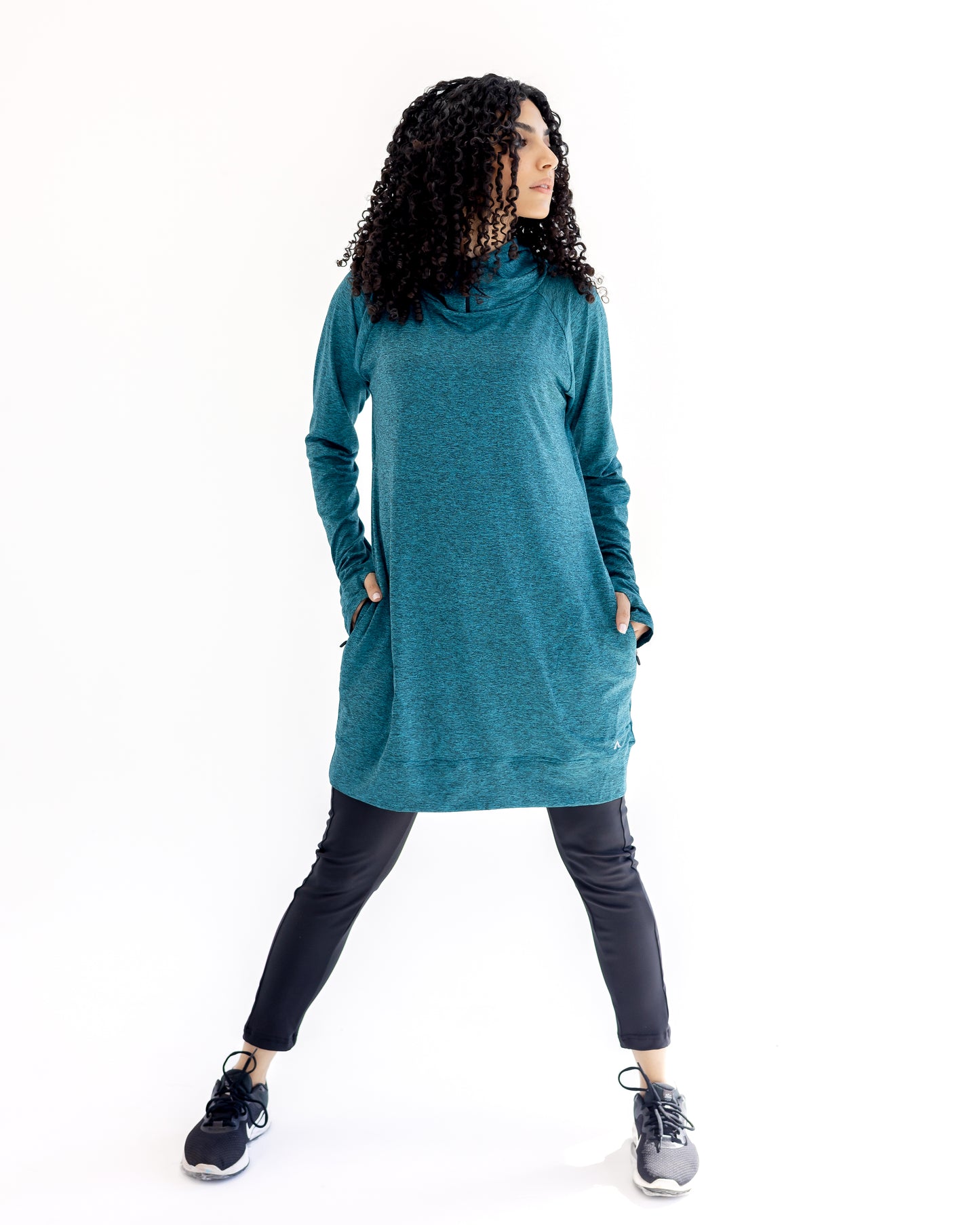 No scarf top- Teel