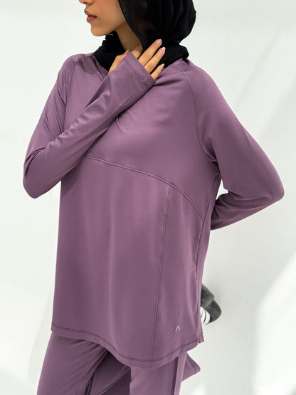 Flow top - mauve