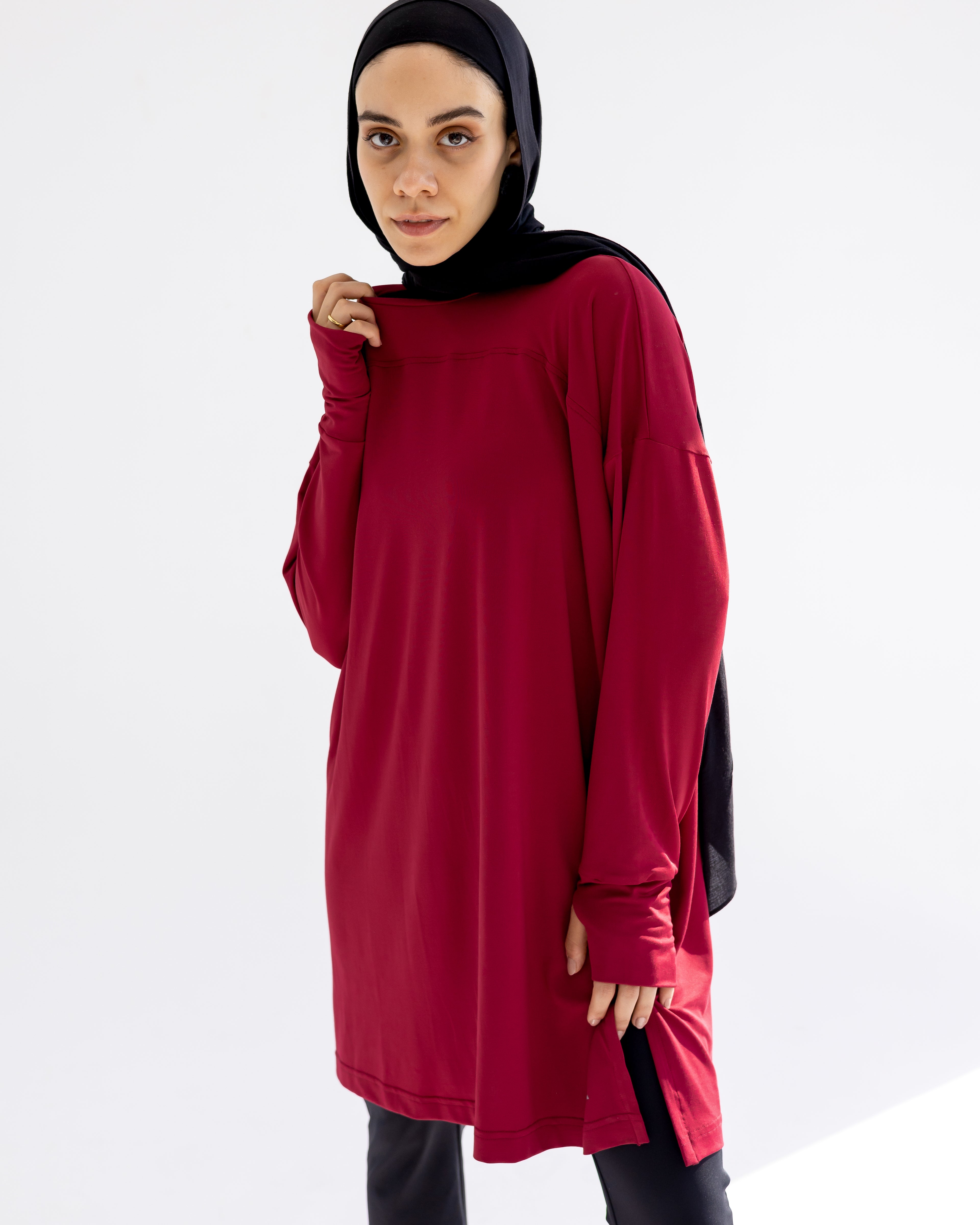 Flex top - Burgundy