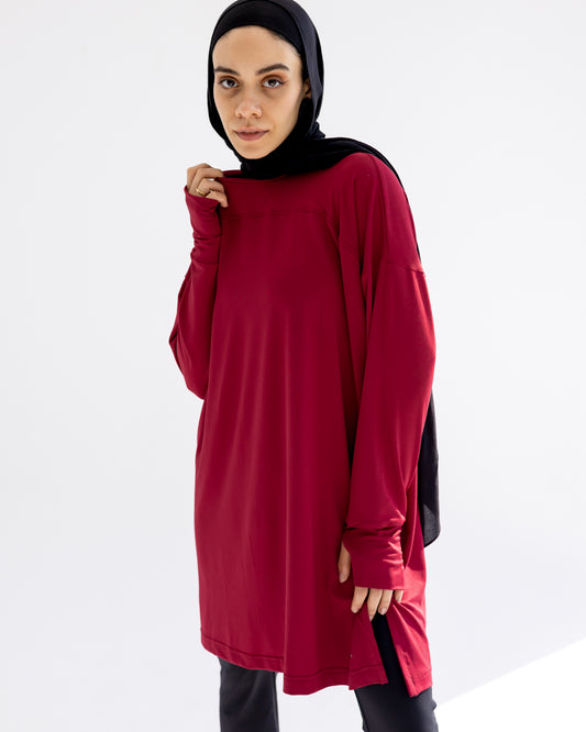 Flex top - Burgundy