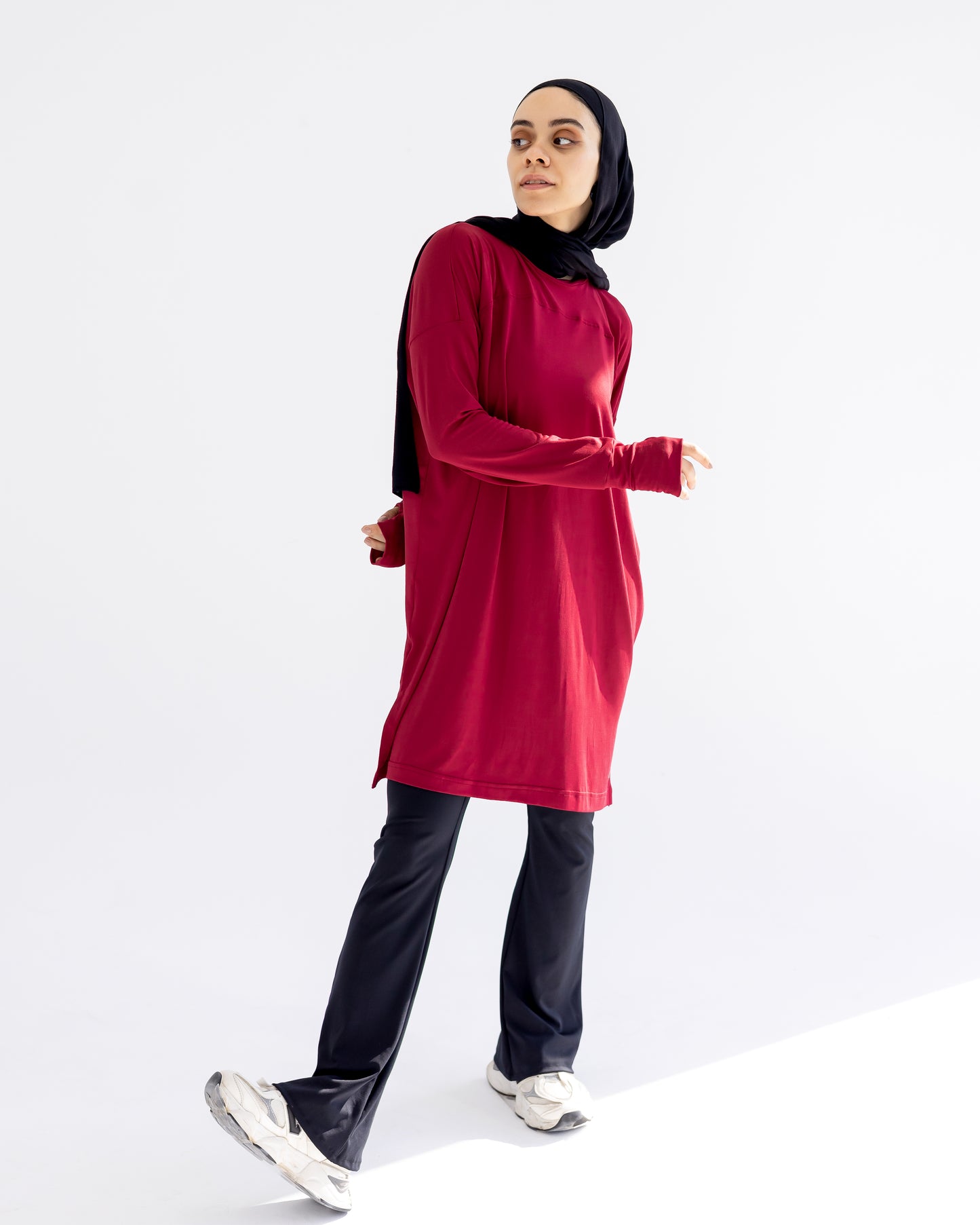 Flex top - Burgundy