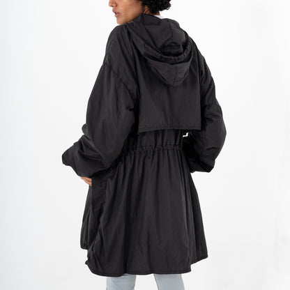 black Performance rain coat