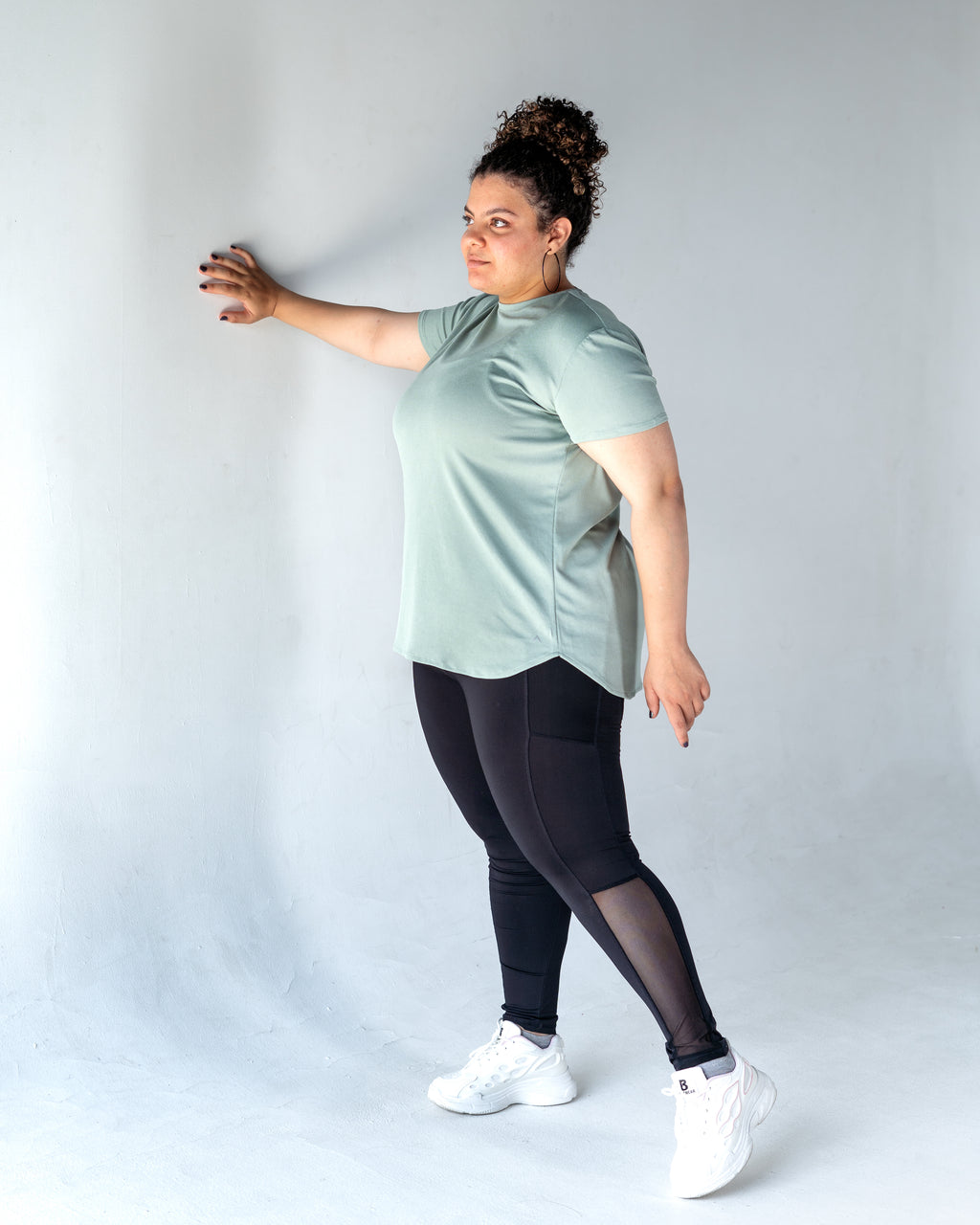 half sleeves  breeze top
