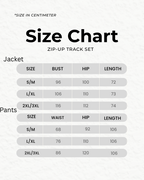 Black Zip-Up Track Set