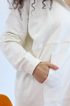 The All-Day Cozy Coat- Off-white