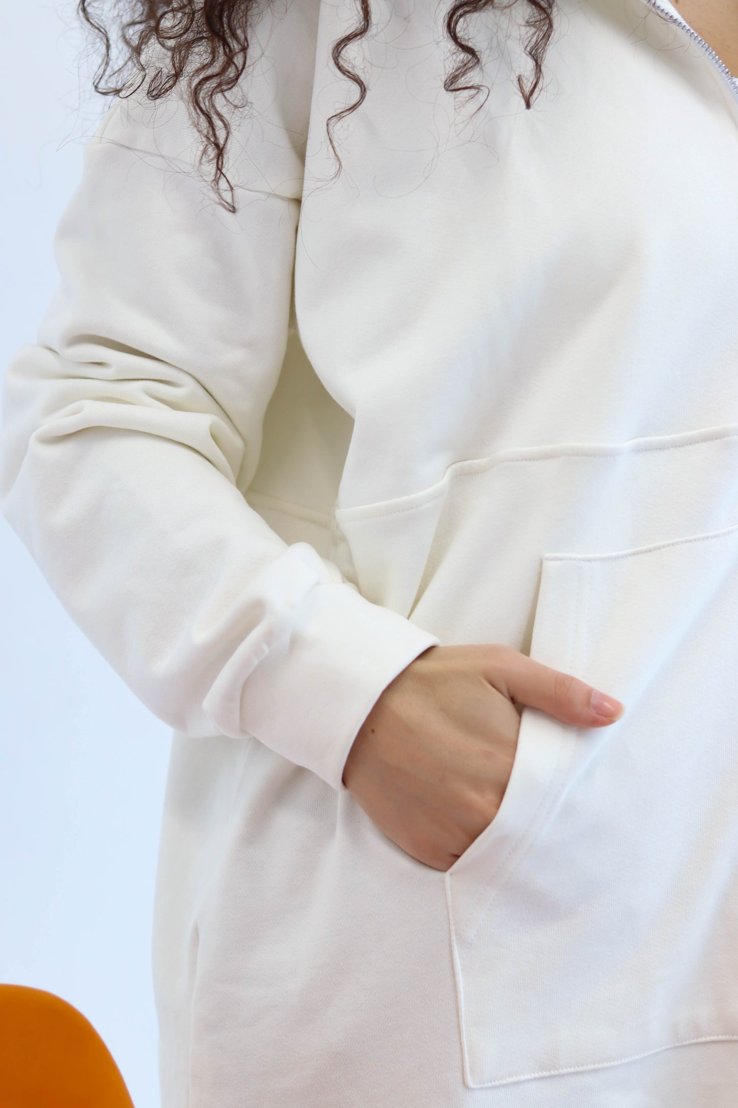 The All-Day Cozy Coat- Off-white