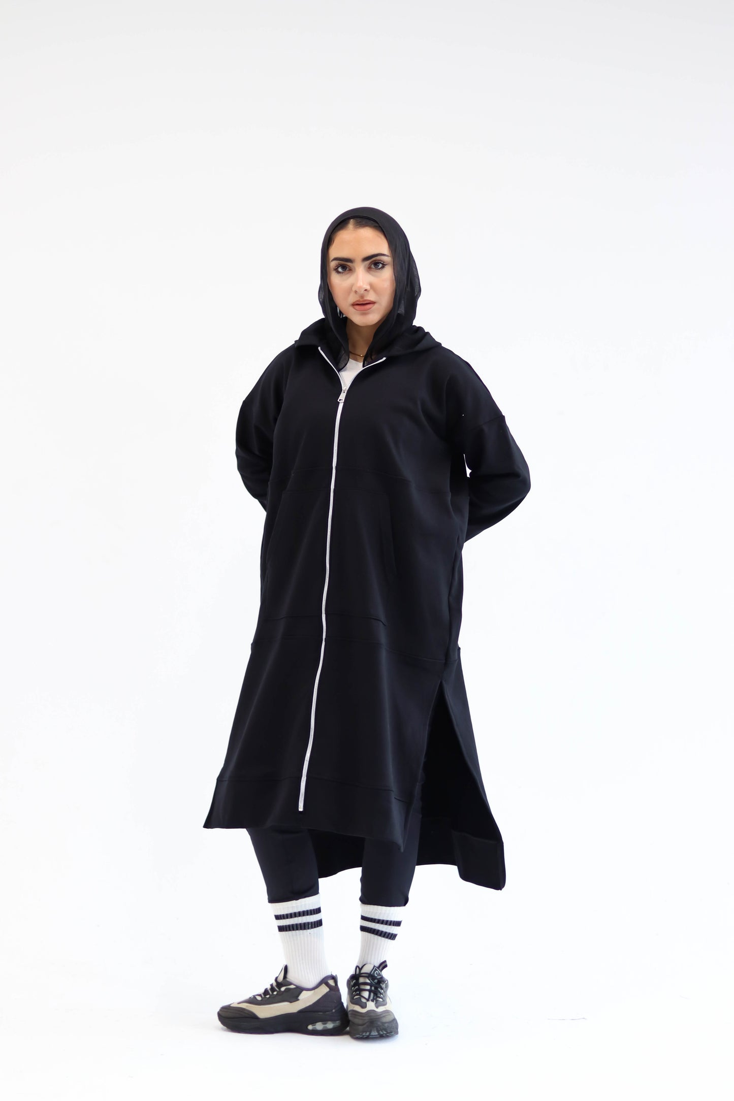 The All-Day Cozy Coat - Black