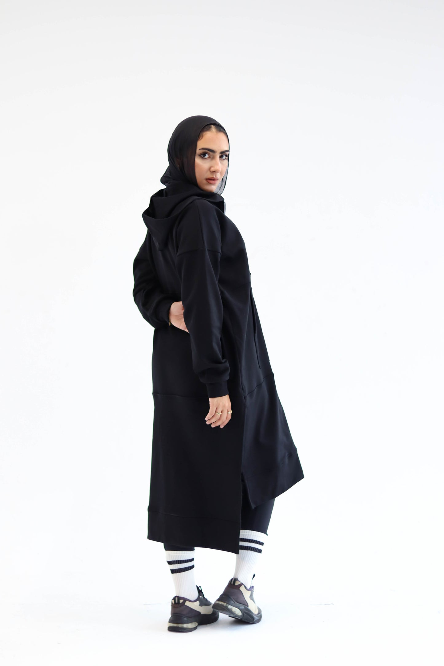 The All-Day Cozy Coat - Black