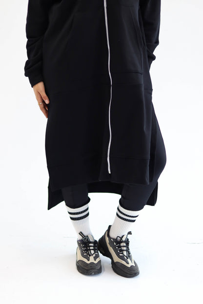 The All-Day Cozy Coat - Black