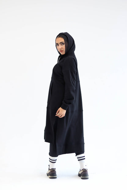 The All-Day Cozy Coat - Black