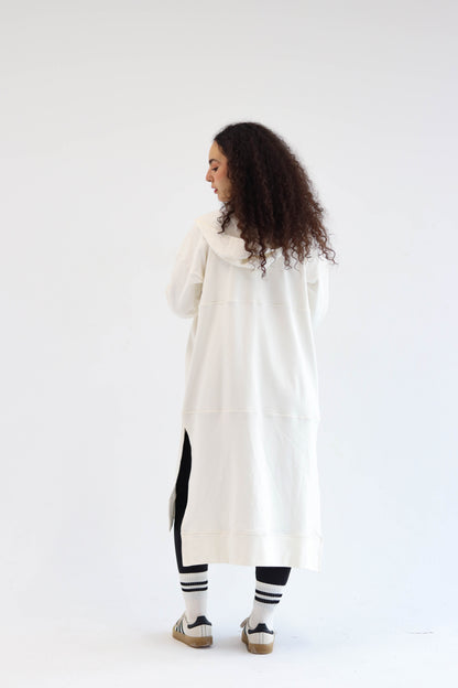 The All-Day Cozy Coat- Off-white