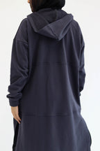 The All-Day Cozy Coat- Dark gray