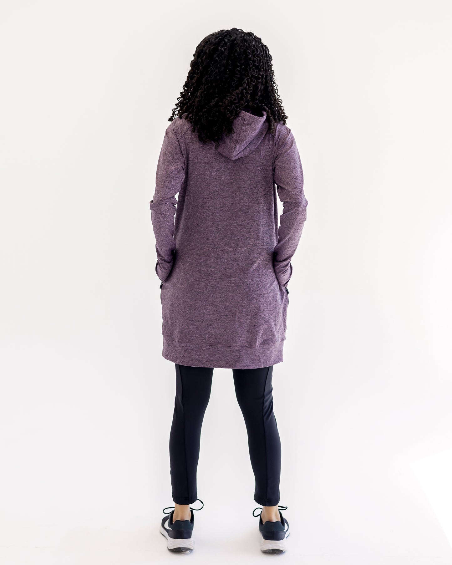NO scarf top - Mauve