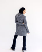 NO scarf top- gray