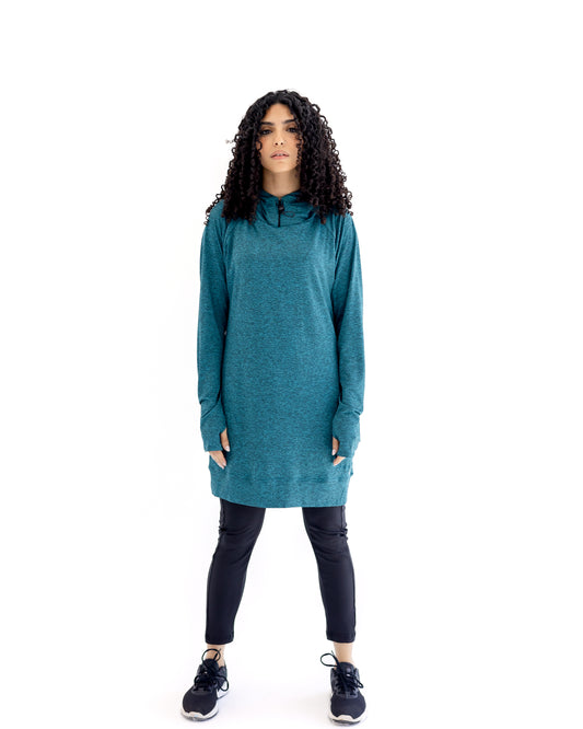 No scarf top- Teel