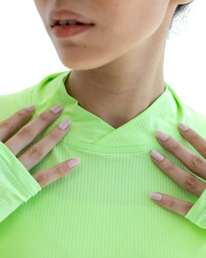 Aria top- Lime