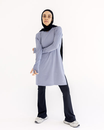 Aria top - light gray