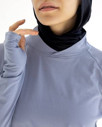 Aria top - light gray