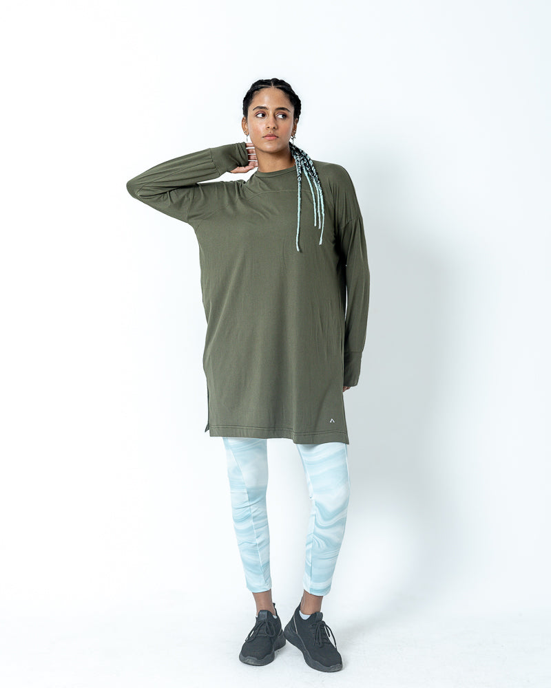 flex top - olive