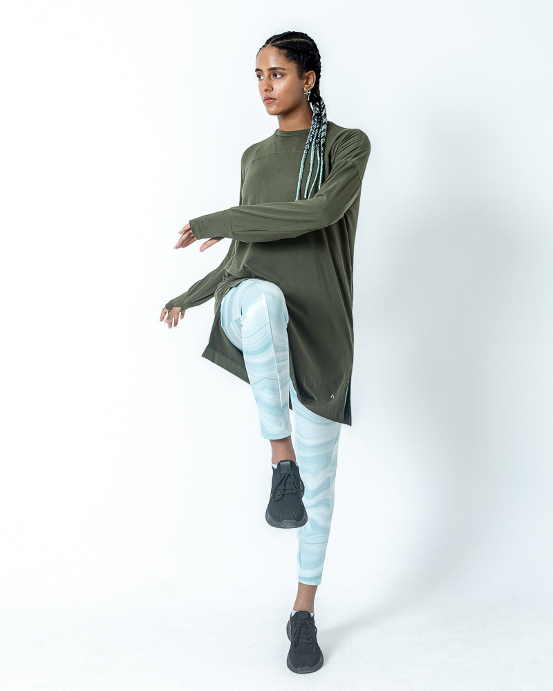 flex top - olive