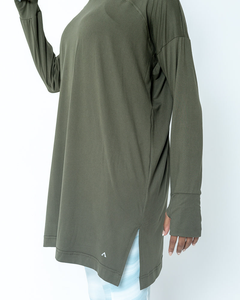 flex top - olive