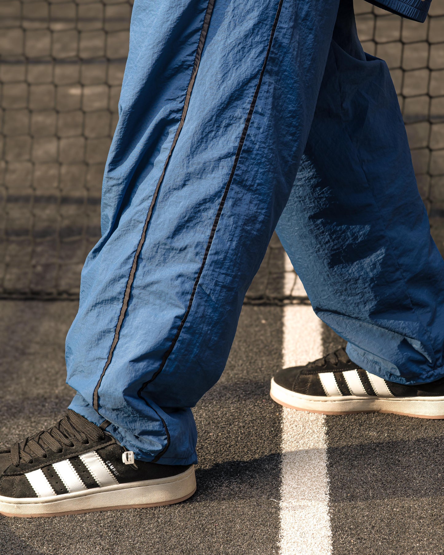 Retro blue track Pants