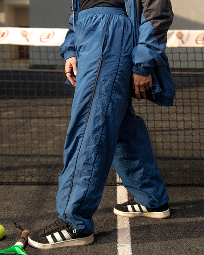 Retro blue track Pants